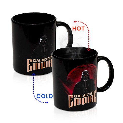 Seven20 Star Wars Darth Vader/ Death Star Heat Reveal 11Oz Ceramic Coffee  Mug : Target