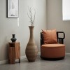 FURNIinspire Decorative Vases Classic Neat Floor Vase Tall Freestanding Flower Holder, Living Room Rattan Floor Vase Decor, Beige, 12.6"*12.6"*40.2" - 4 of 4