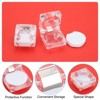 Unique Bargains Clear Plastic Foam Insert Ring Boxes Jewelry Storage - 3 of 4
