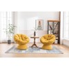 NicBex Oversized Papasan Chair Swivel Accent Chair with 360 Degree Swivel Barrel Chair for Living Room, Bedroom - 2 of 4
