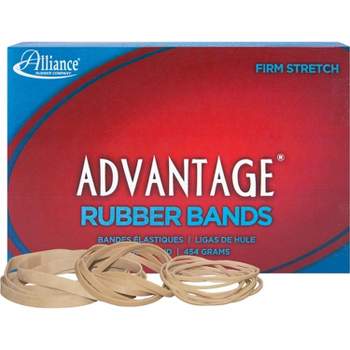 Alliance Rubber Bands No 54 1lb. Assorted Sizes Natural 26545