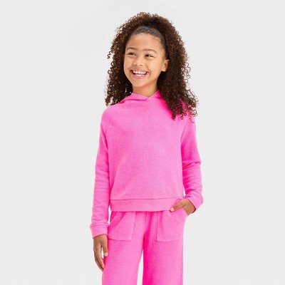 Buy Girls Pink Positive Vibes Sweatshirt & Joggers Set (9mths-6yrs