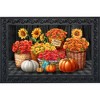 Briarwood Lane Fall Doormat 30x18 Indoor Outdoor Baskets of Mums For Fall Doormat - 2 of 4