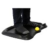 Topographical Energizing Floor Mat Black - Rocelco - 2 of 4