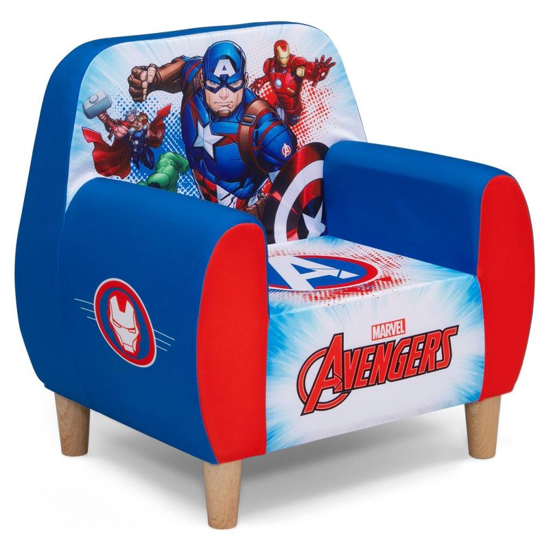 Delta Children Kids&#39; Marvel Avengers Foam Chair, 4 of 11