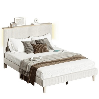 Bestier Queen Size Bed Frame with Headboard