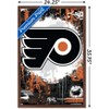 Trends International NHL Philadelphia Flyers - Maximalist Logo 23 Framed Wall Poster Prints - 3 of 4