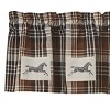 Park Designs Derby Horse Patch Lined Valance 60'' x 14'' - 3 of 4