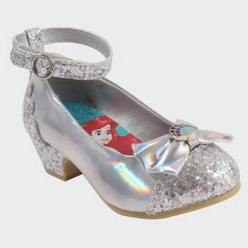 Toddler Girls' Disney Princess Ballet Flats - Silver