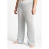 ELOQUII Women's Plus Size Metallic Crochet Pant - 4 of 4