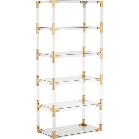 Acrylic Bookshelf 72t X 32w X 12d custom Sizing Never a Problem Hand  Crafted in the U.S. 