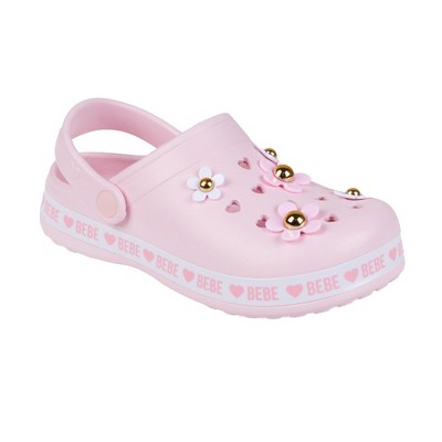 bebe Girls' Sandals - Comfy Clogs, Cute Summer Shoes and Beach Sandals for Girls (Little Girl/Big Girl)