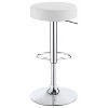 Simple Relax Leatherette Adjustable Bar Stool - 3 of 4