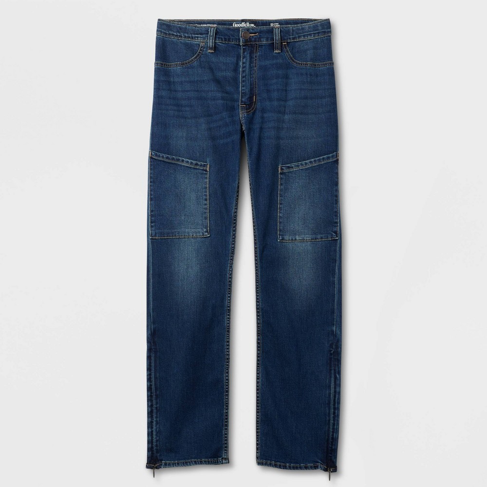 Men Adaptive Seated Fit Relaxed Leg Jean