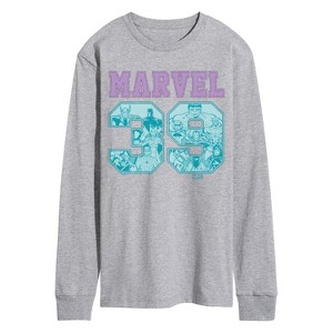 Men's - Marvel - Spring Colors Long Sleeve Graphic T-Shirt - 1 of 4