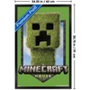 Trends International A Minecraft Movie - Creeper Logo Framed Wall Poster Prints - 3 of 4