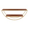 26" x 11" Tancill Half Circle Wall Shelf - Kate & Laurel All Things Decor - image 2 of 4