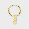 Bijoux Sport by Luv Aj MLB Gold Logo Heart Hoop Earrings - 2 of 3
