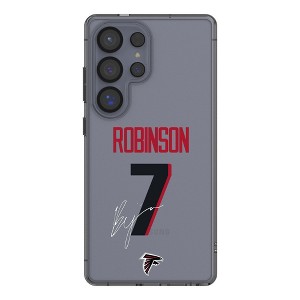 NFL Atlanta Falcons Players Game Tactic Clear Cell Phone Case for Samsung Galaxy - 1 of 4