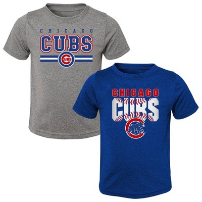 Mlb Chicago Cubs Boys' White Pinstripe Pullover Jersey : Target