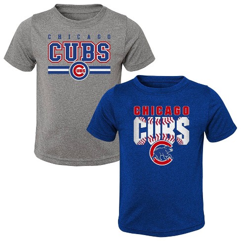 Oak Corridor marble Mlb Chicago Cubs Toddler Boys' 2pk T-shirt : Target