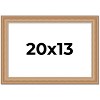 PosterPalooza | Weathered Yellow Picture Frame - UV Acrylic, Backing Board, Hanging Hardware Included - 2 of 4