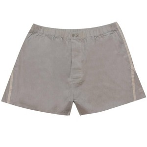 Men's Chambray Cotton Boxer Brief - Nero Perla - 1 of 1