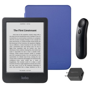 Kobo Clara BW eReader with SleepCover & Black Page Turner Remote Bundle - 1 of 4