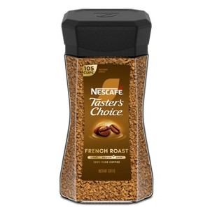 Nescafe Taster's Choice Instant Coffee, French Medium Roast - 7oz - 1 of 4