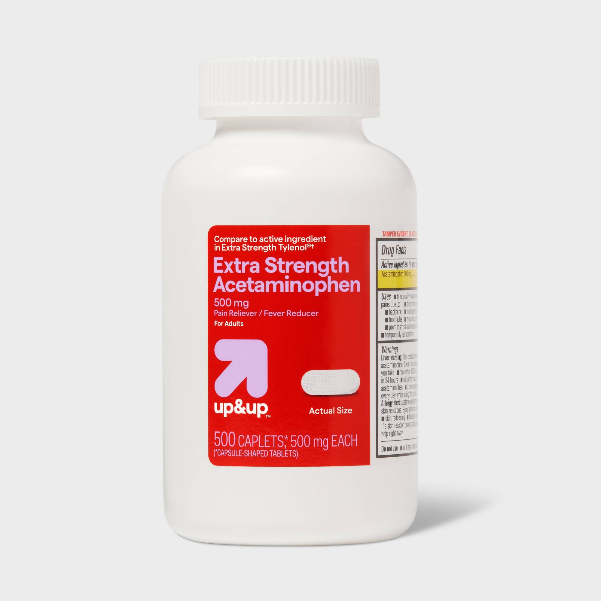 Extra Strength Acetaminophen Caplets