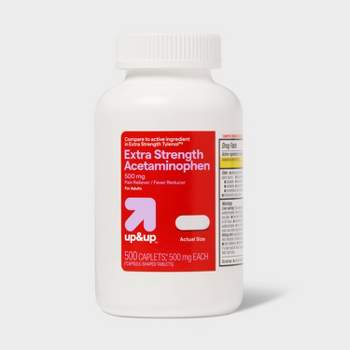 Acetaminophen Extra Strength Pain Reliever & Fever Reducer Caplets - up & up™