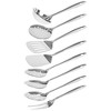 Lexi Home 8-Piece Stainless Steel Classic 14" Kitchen Utensil Set - 2 of 4