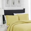 RT Designers Collection Ruby 3pc Pinsonic High Quality All Season Quilt Set for Revitalize Bedroom With Yellow - 2 of 3