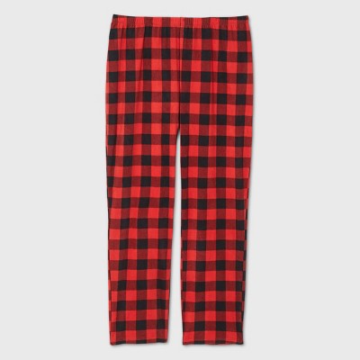 plus size plaid pajama pants