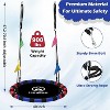 Hotraffy Saucer Swing, 40 Inch Swing Sets for Backyard and Outdoor Playground, 900lbs Weight Capacity, with 360 Degree Swivel, Gifts for Kids - 4 of 4