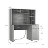 NicBex Office Desk with Hutch & Bookshelf,Armoire Desks with USB Ports and Power Outlet for Home Office - 3 of 4
