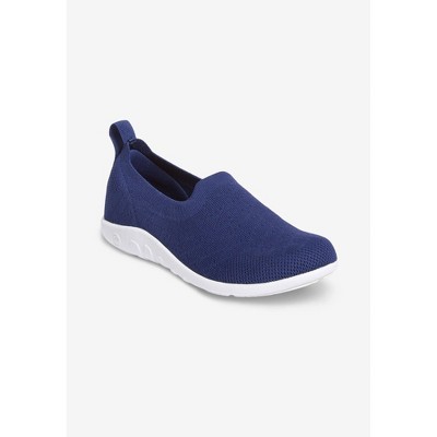 Comfortview Women's The Ivan Arch Slip On Flat (Wide Widths Available)