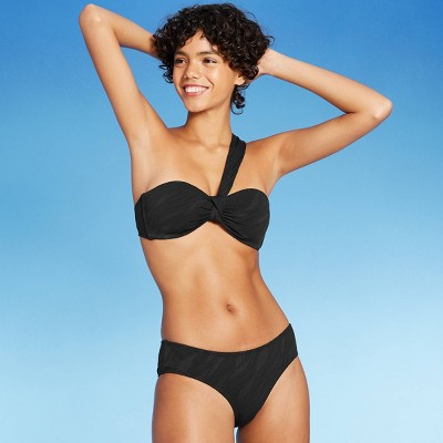 xhilaration bandeau swim top