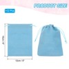 Unique Bargains Velvet Drawstring Pouch Wedding Favor Party Birthday Festivals Gift Packaging Bag 12 Pcs - 2 of 3