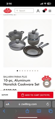 Ballarini Modena 3-piece Cookware Set – RJP Unlimited