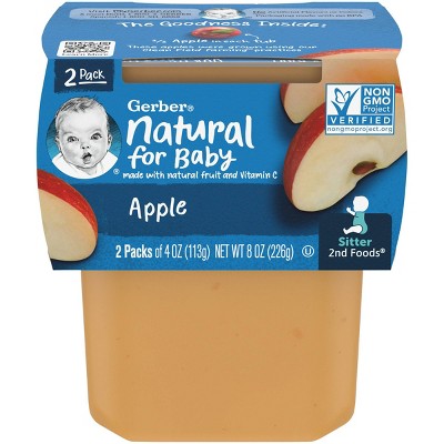 Gerber 2nd Foods Apple Baby Meal - 5oz