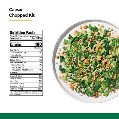 Taylor Farms Caesar Chopped Salad Kit - 12oz