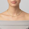 Guili 14K Gold-Plated CZ Graduated-Size Tennis Chain Necklace in White or Gold—Glamorous, Dazzling, and a Must-Have Jewelry Essential. - 3 of 3