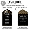 Big Dot of Happiness Roaring 20's - 1920s Art Deco Jazz Party Game Pickle Cards - Dare, Drink, Think Pull Tabs - Set of 12 - 3 of 4