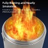 Coucheta Smokeless Outdoor Fire Pit (Air Switch) - 360° Uniform Heating, Ash Pan Included | Portable Stainless Steel Firepit - 3 of 4