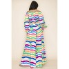 Slickblue Women's Off-Shoulder Top and Wide Pants Set, Multi-Colored Print, Lightweight Polyester, Size S-1XL - 2 of 4