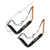 Kayak Storage System - Wall Mount Hanging Storage with 150lb Capacity for Kayaks, Surfboards, Canoes, or Snowboards by RAD Sportz - 2 of 4