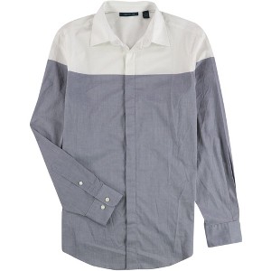 Perry Ellis Mens Colorblocked Button Up Shirt - 1 of 2
