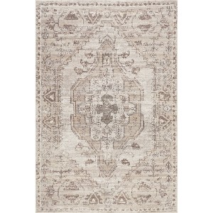 Nuloom Green Haven Collection Sadira Recycled Cotton Pet Friendly Machine Washable Area Rug - 1 of 4