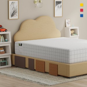 Brushed Percale Weave Cool & Crisp Cotton Rich Fitted Sheet Set, Twin XL by Color Sense - 1 of 4